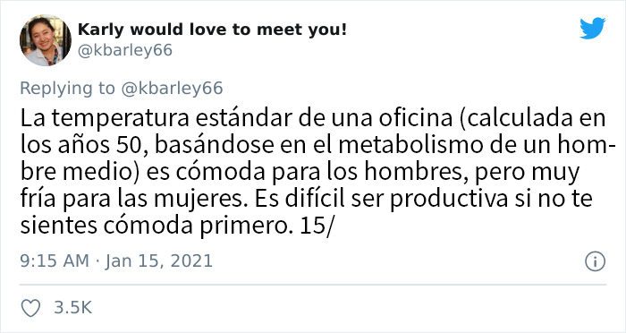 Esta persona cuenta 18 datos alarmantes que demuestran que "nuestro mundo no fue construido para las mujeres"