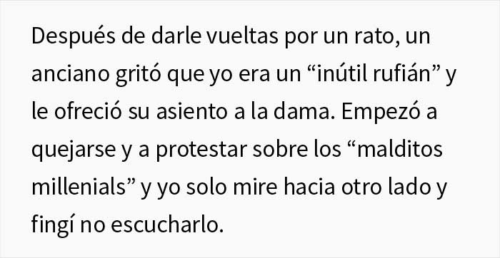 Este hombre comparte sus razones para negarse a ceder el asiento del autobús a una embarazada, pero la gente no está convencida