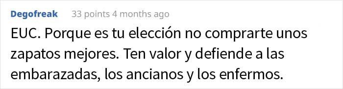 Este hombre comparte sus razones para negarse a ceder el asiento del autobús a una embarazada, pero la gente no está convencida