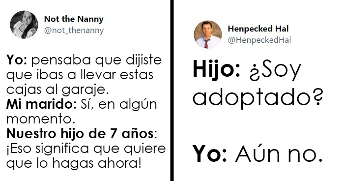 20 De los mejores tuits de Enero sobre ser padres