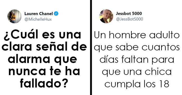 20 Personas comparten las señales de alarma que nunca les han fallado