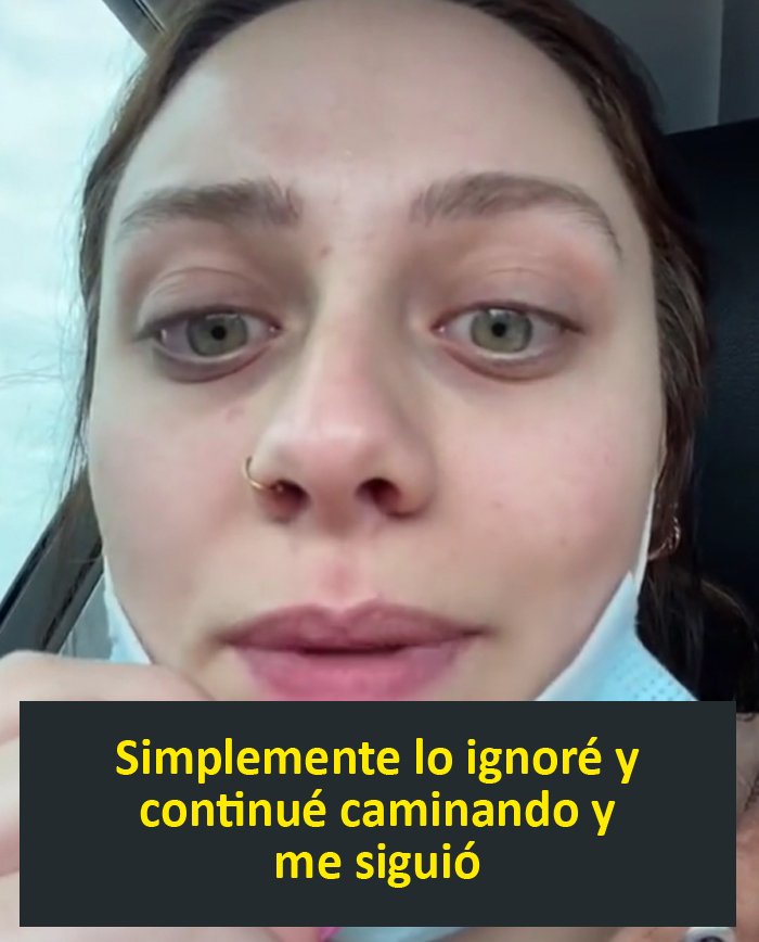Esta mujer grabó a un desconocido dejando una botella de agua sobre su coche, y otra mujer le explica que es una táctica usada por los traficantes de personas