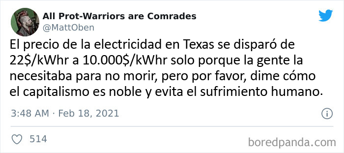 People Are Explaining That What Happened To Texans Is Due To The Rich Being Greedy In 30 Posts