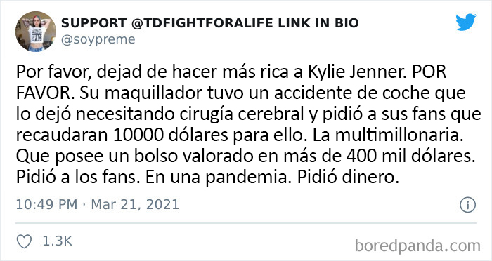 Kylie Jenner Had The Audacity To Ask People To Donate Money On GoFundMe For Her Former Makeup Artist, So Here're 30 Of The Best Reactions