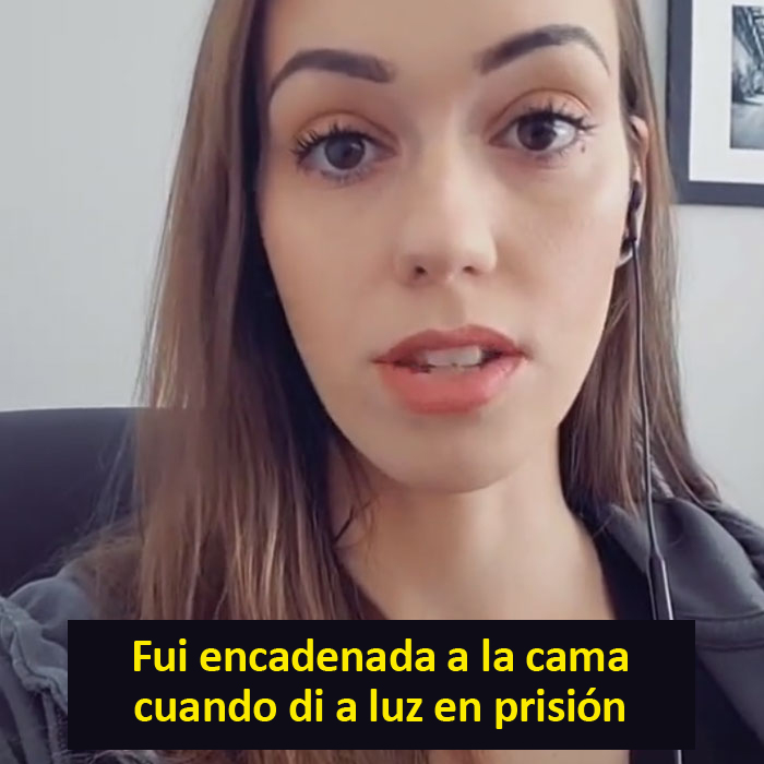 Las presas están encadenadas incluso cuando reciben tratamientos