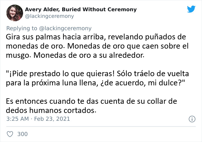 Esta persona explica 