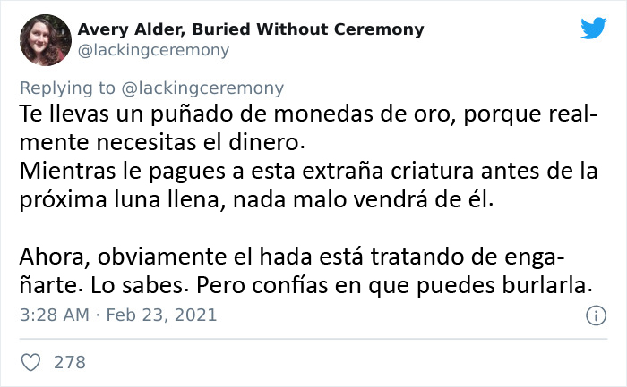 Esta persona explica 