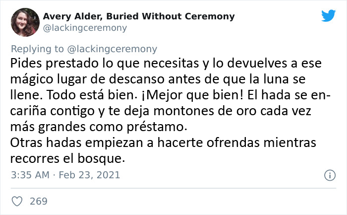 Esta persona explica 