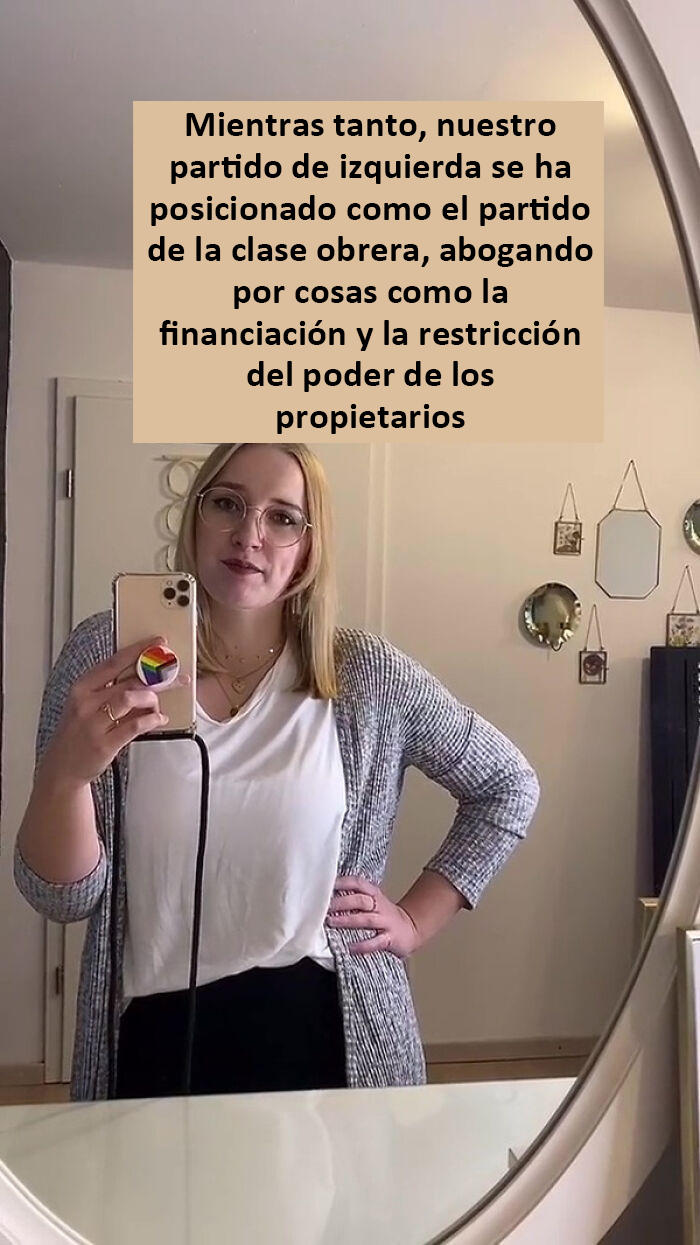 Esta mujer explica las diferencias de la "izquierda" política entre Alemania y Estados Unidos, y se hace viral con 384K likes