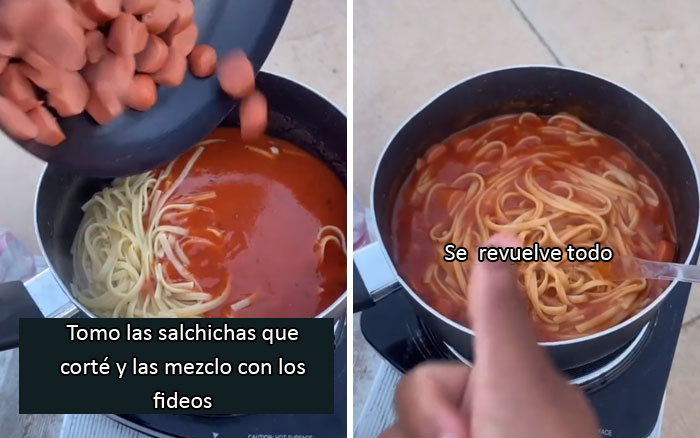 Este adolescente sin hogar se vuelve viral con 19 millones de visitas tras mostrar cómo prepara su comida