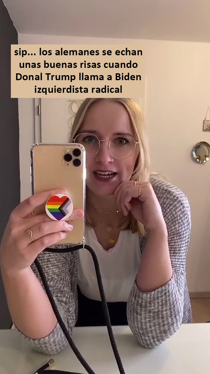 Esta mujer explica las diferencias de la "izquierda" política entre Alemania y Estados Unidos, y se hace viral con 384K likes