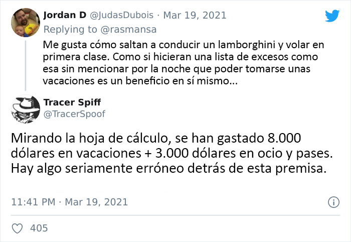 "Esta gente no tiene ni idea de lo que es pasar dificultades": Twitter se burla de un artículo que explica las dificultades de quienes ganan 400000$ al año