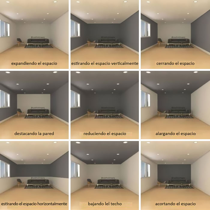 Como cambia una habitación la pintura