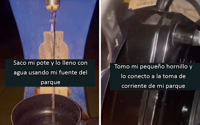 Este adolescente sin hogar se vuelve viral con 19 millones de visitas tras mostrar cómo prepara su comida