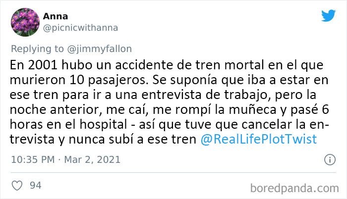 40 Of The Most Curious "Real Life Plot Twists", As Shared By People For Jimmy Fallon's Challenge