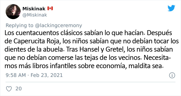 Esta persona explica 