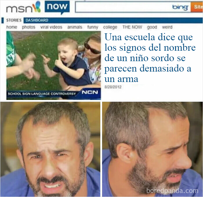 El meme en sí mismo no es repugnante. Me refiero a la parte del artículo