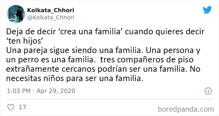 Una familia es una familia es una familia