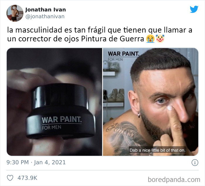 No tío, es Pintura de Guerra