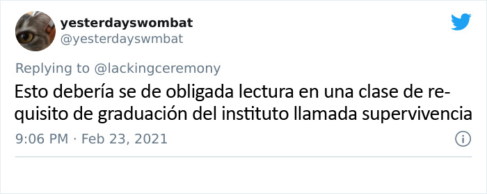 Esta persona explica 