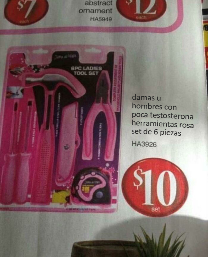 Juego de herramientas para hombres con poca testosterona
