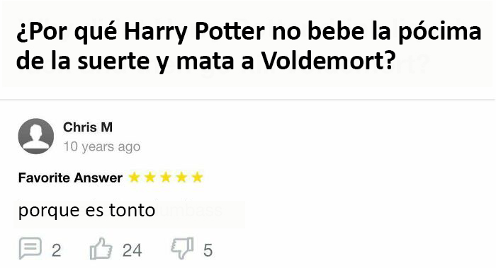 Porque es tonto