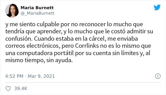 Esta abogada compartió la historia de su cliente luchando por ponerse al día con la tecnología moderna después de 30 años en prisión