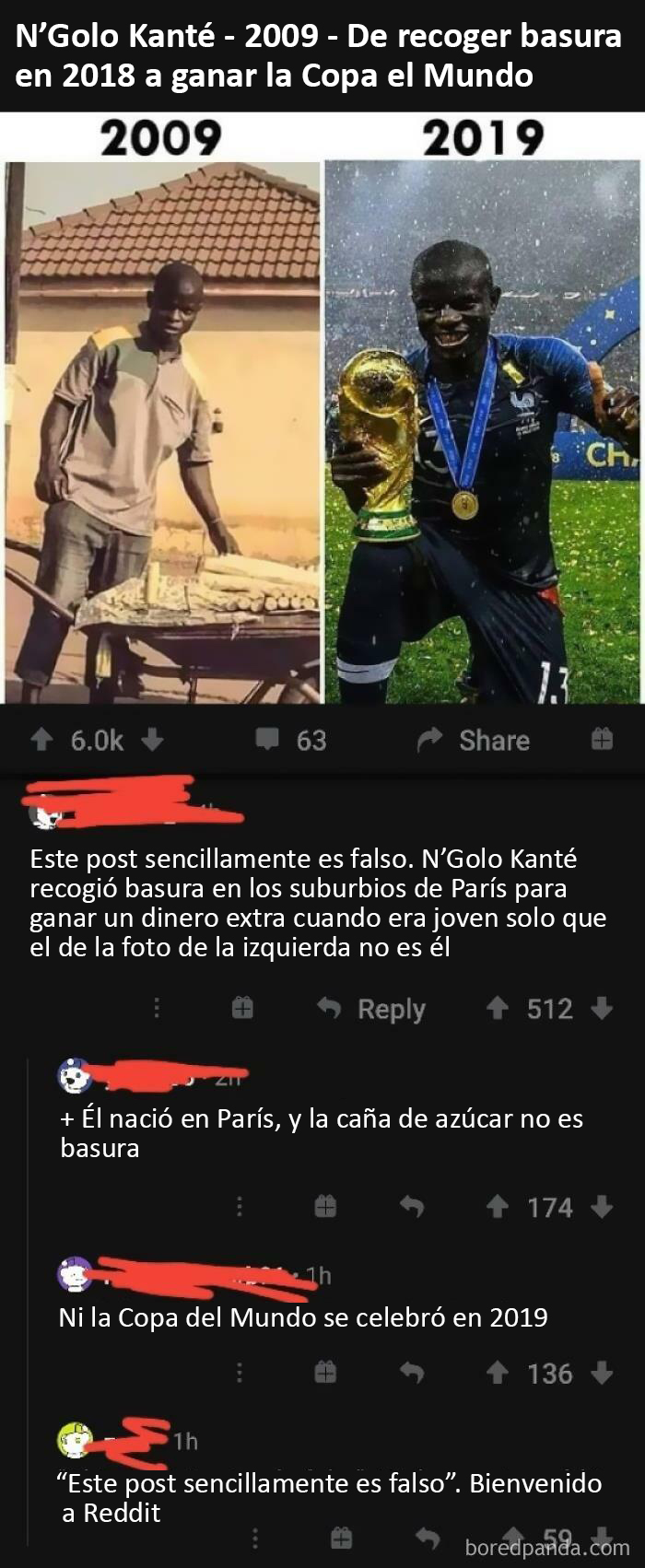 Simplemente está lleno de desinformación