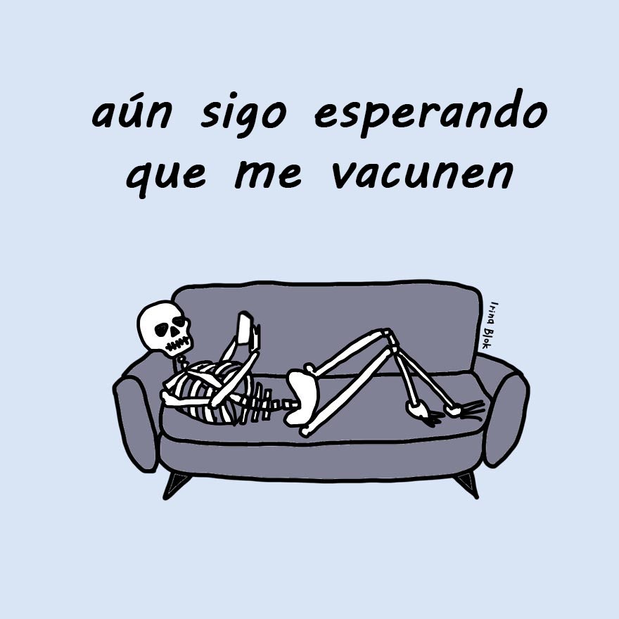 Esperando La Vacuna