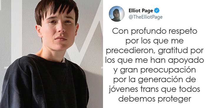Elliot Page es noticia por su primera entrevista desde que salió del armario como transgénero