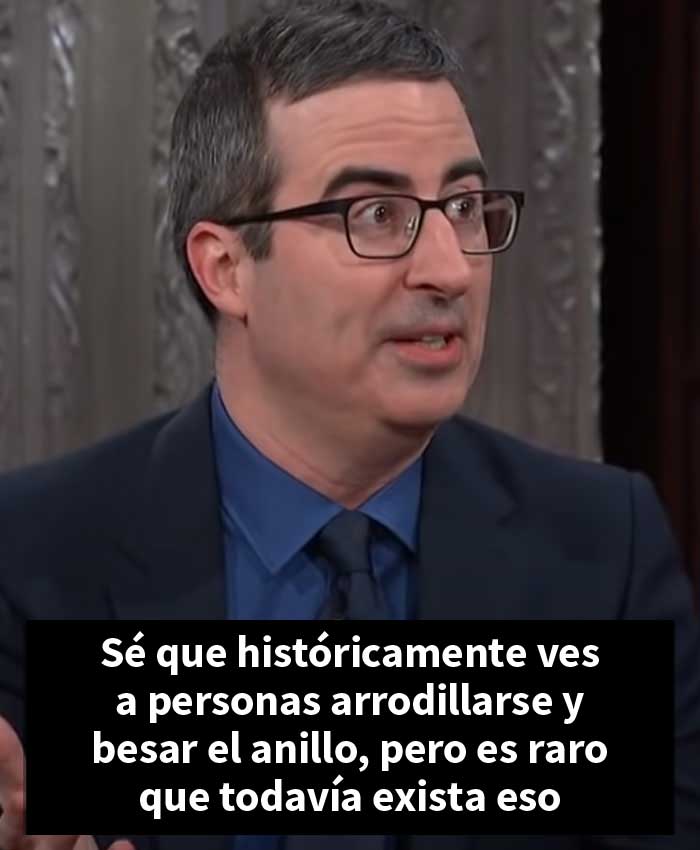Se vuelven virales los comentarios de John Oliver en 2018 sobre la incorporación de Meghan Markle a la familia real británica, tras la entrevista con Oprah