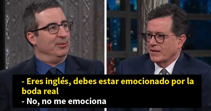 Se vuelven virales los comentarios de John Oliver en 2018 sobre la incorporación de Meghan Markle a la familia real británica, tras la entrevista con Oprah