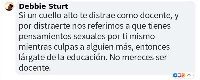 "Estás en la profesión equivocada": Una joven de 17 años es enviada a casa por su combinación de cuello alto y vestido, provocando una gran reacción