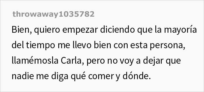 Esta persona inicia un debate en Internet después de que su compañera de trabajo vegana le pidiera que coma su hamburguesa afuera