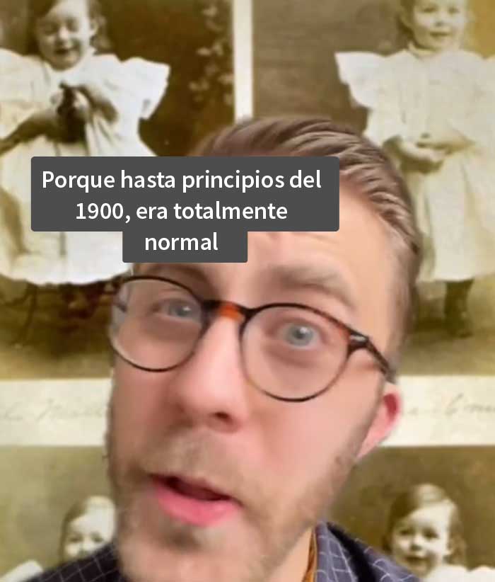 Este hombre comparte datos históricos mostrando los rápidos cambios de las normas de género al ser totalmente inventadas