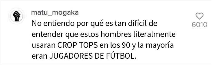 Este hombre comparte datos históricos mostrando los rápidos cambios de las normas de género al ser totalmente inventadas
