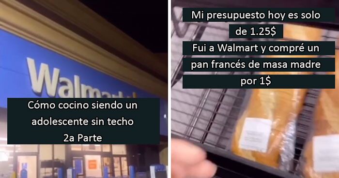 Este adolescente sin hogar se vuelve viral con 19 millones de visitas tras mostrar cómo prepara su comida