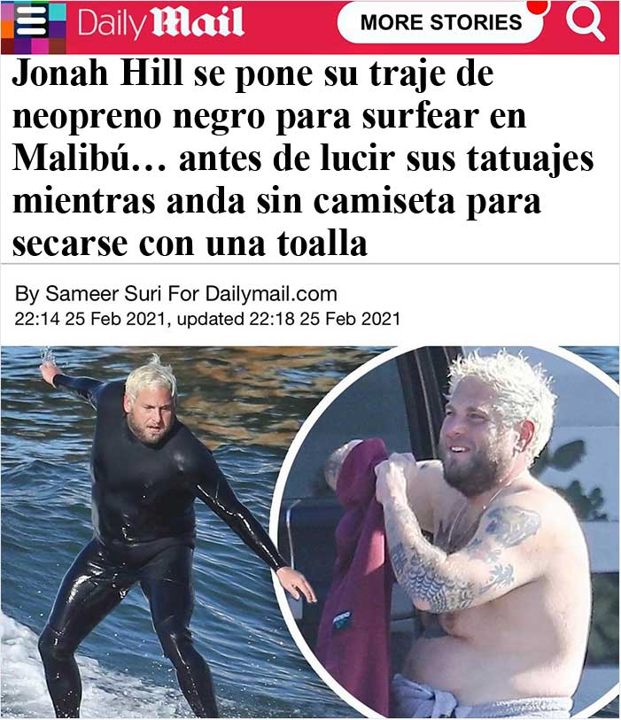 El actor Jonah Hill responde a 