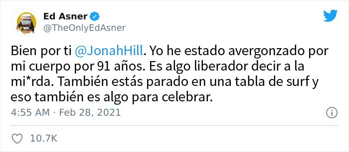 El actor Jonah Hill responde a 