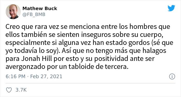 El actor Jonah Hill responde a 