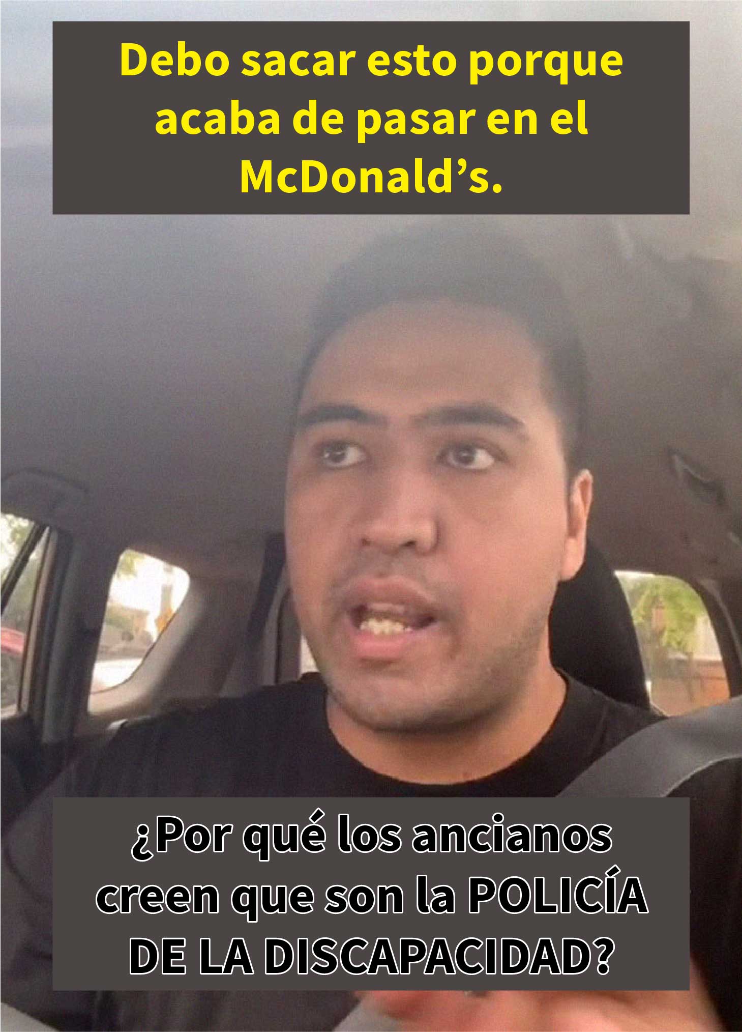 Este hombre con una sola pierna es cuestionado por aparcar en un lugar para discapacitados, así que se enfrenta a la 'Karen'