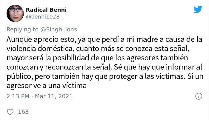 Se difunde una nueva señal manual usada para indicar a los demás que estás en peligro