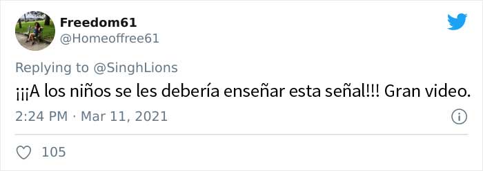 Se difunde una nueva señal manual usada para indicar a los demás que estás en peligro