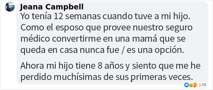 "Me vi obligada a aguantarme y volver al trabajo": una madre desconsolada comparte por qué 12 semanas de baja por maternidad no son suficientes