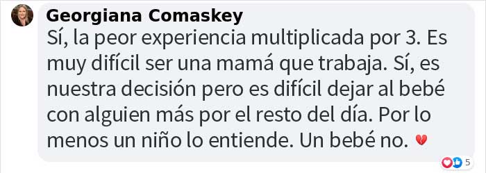 "Me vi obligada a aguantarme y volver al trabajo": una madre desconsolada comparte por qué 12 semanas de baja por maternidad no son suficientes
