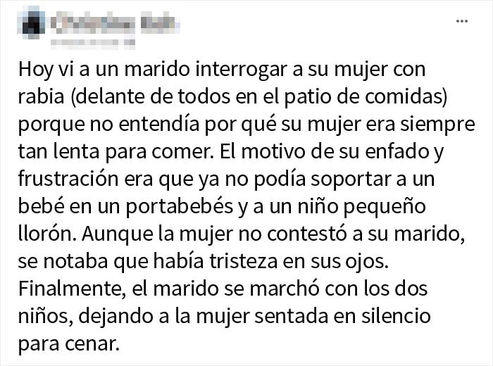Esta mujer explica por qué las madres terminan las últimas de comer debido al trabajo adicional que tienen que hacer
