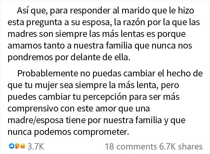Esta mujer explica por qué las madres terminan las últimas de comer debido al trabajo adicional que tienen que hacer