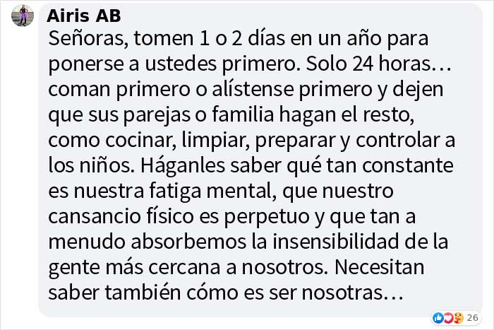 Esta mujer explica por qué las madres terminan las últimas de comer debido al trabajo adicional que tienen que hacer