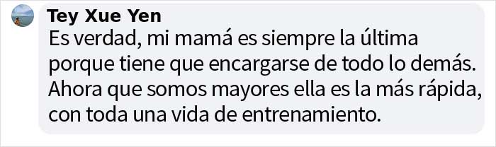 Esta mujer explica por qué las madres terminan las últimas de comer debido al trabajo adicional que tienen que hacer