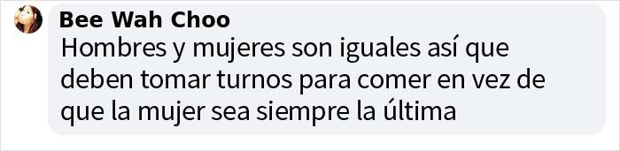 Esta mujer explica por qué las madres terminan las últimas de comer debido al trabajo adicional que tienen que hacer